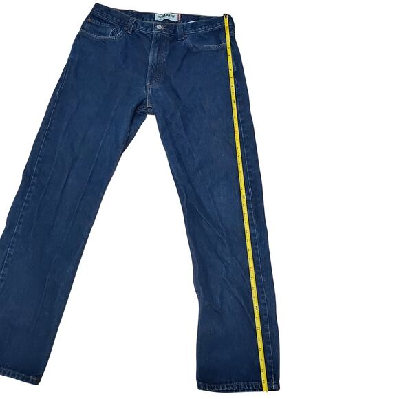 Levi’s 505 Jeans Men’s Regular Fit Straight Leg 38x34 100% Cotton - Picture 4 of 9